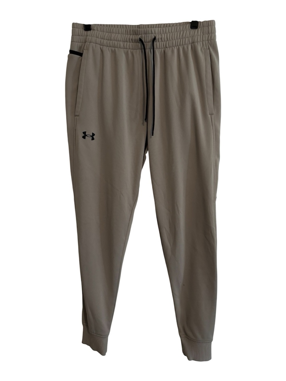 Large Under Armour Men's Taupe/Beige Performance Coldgear Joggers (see comments)
